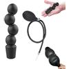 LxPxP Grande buttplug gonfiabile con pompa - dilatatore anale e vaginale in silicone - plug espandibile per stimolazione intensa in donne e uomini - esperienza estrema