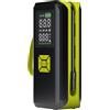 Goobay 77827 Compressore a batteria, nero - pompa ad aria portatile con max. 10 bar/150 psi per auto, biciclette, moto o palloni