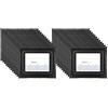 MCS Cornice/segnaposto 69039, nero, 24 pezzi (confezione da 1)