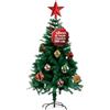Avilia Albero di Natale Artificiale 180 cm 715 rami con Base in Ferro. Perfetto per Interni, Pronto per Essere Decorato con Luci e Ornamenti Natalizi