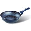 Avilia Saltapasta in Alluminio da 28cm con Superficie Antiaderente, Manico Ergonomico e Lavabile in Lavastoviglie - L'Accessorio Perfetto per Saltare la Pasta e Preparare Piatti Gustosi con Facilità