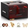 Acmer K1 da 3.5 W Macchina per Incisione Laser, Piccola Taglierina Laser Chiusa e Sicura, Area di Incisione 150×150 mm, Macchina per Incisione Laser per Il Fai da Te Su Legno, Metallo, Pelle, Ecc.