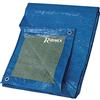 Ribimex Telo di Protezione Leggero Impermeabile 5x8 m in Polietilene, Occhielli in Alluminio, Resistente agli Agenti Atmosferici, Ideale per Uso Domestico e Campeggio - PRB06505X08