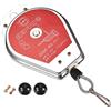 QUARKZMAN 145 x 100 x 38mm Molla Bilanciatore x 1pz Retrattile Sospeso Strumento con Raccordo Accessorio per Assemblaggio Linee e Parti Saldatura, [Rosso, Nero]