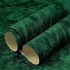 LACHEERY Carta da Parati Verde Scuro Velluto Pellicola Adesiva per Armadio Camera 40cm x 200cm Carta da Parati Adesiva Muro Camera da Letto Vintage Rivestimento Adesivo per Mobili Soggiorno Cassetti