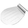TopHomer Vassoio per sollevare torte, pala per trasferire torte e pizza, raschietto rotondo da 25,4 cm, strumento per spostare il fondo per la cottura del pane domestico e la decorazione di torte