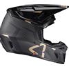 LEATT Casco motocross 9.5 Carbon in carbonio con maschera inclusa L