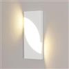 Mckalen Applique Camera da Letto LED, 30CM Lampada da Parete Interno LED in Acrilico, 14W Bianco Lampada a Muro Moderno per Soggiorno Corridoio, Luce Bianco Calda 3000K