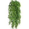 Minnhua 2PCS Piante Finte Cadenti 115cm Piante Pendenti Artificiali Pianta Finta Cadente Piante Artificiali da Interno Finte Piante da Appendere Edera Finta da Interno per Balconi Casa Giardini Parete