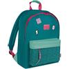 Finocam Talkual Girl-power Zaino Casual 41 centimeters 20 Verde (Girl-Power)