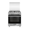 Glem Gas - Cucina Sa765mi6 Classe A-inox