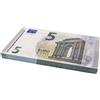 Scratch Lover Scratch Cash Dimensioni Aumentate al 125%, Banconote Finte 100 x 5 Euro, Fac-Simile Euro