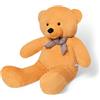 YunNasi Orso di Peluche Enorme Morbido Orsacchiotto Gigante Peluche Giganti (120cm, Marrone chiaro)