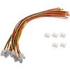 VUNIVERSUM Mr. Plug, 5 x 3 Pin (2) Premium XH 2,54 mm 2,54 spine con cavo elettronico da 15 cm 24 AWG + presa per batteria Lipo Pitch RC JST-XH