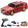 Hylukon - Auto telecomandata da drift in scala 1:16, 30 km/h, 4WD 2,4 GHz con luce LED, per corse e drift a 4 ruote, 3 batterie ricaricabili, regalo perfetto per adolescenti e