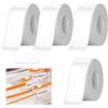 KAHZOR 4 Rotoli Etichette Termoadesive, 12x40mm Etichette Impermeabili & Autoadesive Compatibili con P21 P12 P31S Q30 D30 P15 HP1 HP2S per Casa, Ufficio, Scuola, Stampante Etichette Fichero