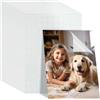 XTUDOU® 50 Pezzi Fogli per Plastificatrice Autoadesivi, 30,5x21,5 cm Fogli Plastificatrice A4 Trasparenti per Biglietti da Visita, Foto, Documenti