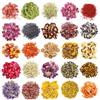 PORFOYO Fiori Secchi per Sapone,25 Tipi Fiori Secchi per Candele,Fiori Secchis Naturali,Veri Fiori Secchis per Resina per Candele Fai da Te Carte Album Scrapbooking