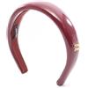 Miu Miu Fascia Miu Miu TYRIAN PURPLE LEATHER 5IH025069F0D27 vernice rossa nuova