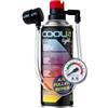 Cool5 Hobby - Ricambio per refrigerante R1234yf, Ricambio per Gas Klimagas R1234yf, sigillante per condizionatori d'Aria R1234yf, 1 Barattolo 5 in 1 r1234yf con Tubo Integrato con manometro