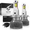 TECTICO LED H7 H18 Lampadine Fari Fendinebbia 12V 80W 12000LM Ultra Luce 6000K Bianco Freddo Canbus Kit di Aggiornamento Auto Perfetto, 2 Lampade
