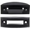 Generico Coppia Ghiere Cornici Maniglia Sgancio Sedile per Fiat Panda, Uno, Cinquecento, Y10 - Stampa 3D Alta Resistenza (Set 2 Pezzi DX/SX)