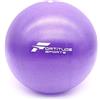 Fortitude Sports Yoga Ball (Palla Yoga) 25cm | Mini Palla da Ginnastica per Pilates, Yoga, Fitness, Stabilità e Fisioterapia | Mini Palla di Pilates con Paglia di inflazione (Viola)