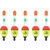 PATIKIL Bobbers da pesca da 2,8 g, confezione da 5 galleggianti da pesca in EVA per acqua salata d'acqua dolce, giallo