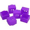 PATIKIL Porta Gessetto per Biliardo, 10Pz Porta Gesso da Biliardo, Porta Gesso Portatile, Accessorio per Tavolo da Biliardo per Gesso da Biliardo, Viola