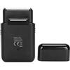 BORDSTRACT Rasoio elettrico per uomo, 2 in 1 USB ricaricabile senza fili Rasoio da uomo Rasoio da viaggio indolore Rasoio da uomo portatile Rasoio elettrico Rasoio elettrico