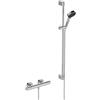 Ideal Standard Ceratherm T25 N rubinetto vasca esterno con termostatico, A8541AA, Ceratherm T25 N cromo [Rubinetteria Bagno > Rubinetteria Doccia]