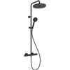 Ideal Standard Ceratherm T25+ colonna doccia con termostatico, A8478XG, Ceratherm T25+ silk black [Rubinetteria Bagno > Colonne Doccia]