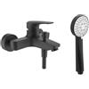 LAUFEN Laurin rubinetto vasca esterno, miscelatore monocomando, HF500760428600, Laurin nero opaco [Rubinetteria Bagno > Rubinetteria Vasca]