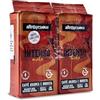 ALTROMERCATO - Caffè Intenso Macinato per Moka - Miscela Arabica e Robusta - Tostatura forte, gusto deciso e corpo pieno - Da filiere del commercio equo - Bipack 2x250 g