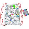 DOODLE Zaino Doodle da colorare