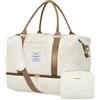 LOVEVOOK Borsone da Viaggio Donna Borsa Palestra Donna Bagaglio a Mano Easyjet Cabin Bag Weekend Travel Duffel Gym Bag con Organizer Valigia Grande Borsa Parto Ospedale Mamma Nascita per Aereo Fitness