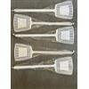 ONE SHOP di Bracalente Piero_Set 5 Palette Acchiappamosche Resistenti in Plastica Caccia Mosche Manuale, Flessibili e Riutilizzabili Ideali per Casa Giardino Campeggio