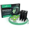 RASENWERK® Set riparazione cavo perimetrale robot rasaerba - 15 chiodi di forma brevettata - 5 morsetti di collegamento con gel impermeabile - Cavo perimetrale universale di 5m