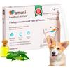 amusi Fiale Protettive Olio di Neem per Cani- 5 Fiale da 2 ml - Anti Insetti Antipulci per cani - Pipette antiparassitario cani naturale - Lunga Durata e Protezione Naturale Effetto Scudo