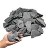 KINGRUI Rocce naturali decorative per acquari, terrari, giardini fatati (0,5 kg (3-7 cm), pietra ardesia)