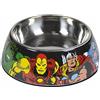 CERDÁ LIFE'S LITTLE MOMENTS - Ciotola per cani dal design ideale per cani di piccola e media taglia M | P - 17,5 cm H - 5,6 cm Capacità 410 ml - Licenza ufficiale Marvel Studios®, MULTICOLORE