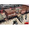 MiniArt Mini Art 35296 - Carrello ferroviario 1:35, 16,5-18to (5), riproduzione fedele all'originale, modellismo, kit di costruzione in plastica, artigianato, hobby, incollaggio, modellismo, assemblaggio, non