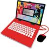 Lexibook Miraculous con Ladybug - Laptop bilingue per scopi didattici inglese e tedesco, 124 attività, matematica, logica, musica, orologio, giochi - giocattoli per ragazze - JC598MIi3LXB