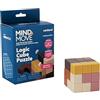 MIND & MOVE Miniland Logic Cube Puzzle - Cubo logico 3D in silicone flessibile, stimola pensiero spaziale, coordinazione e concentrazione, ideale per uso terapeutico negli adulti.