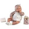 MUÑECAS ANTONIO JUAN S.L. Bambole Antonio Giovanni Il Mio Primo Reborn Martina Merienda, Bambola Bebè Reborn con Set di Merienda, Libro di Famiglia e Accessori