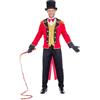 Boland - Costume da direttore di circo, set per Carnevale e feste a tema, cappotto da domatore con accessori
