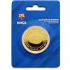 MOCIWORLD - FC Barcelona 2025-26 Moneta da Collezione Ufficiale, Finitura Oro, Diametro 40mm, Incisione Spotify Camp NOU Stadium, Capsula Protettiva, Confezione per Tifosi