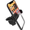 N NEWTOP Supporto ST18 Pinza Rotazione 360° Flessibile Porta Telefono Bocchette Aria Ventilazione Macchina Auto Stand Universale per Cellulare Smartphone