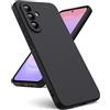 Oududianzi - Cover per Samsung Galaxy A37 5G Silicone Liquido, Nero | Custodia Silicone Liquido, Interno in Microfibra Morbida, Protezione Antiurto Resistente