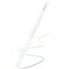 MoKo per Apple Pencil Pro Custodia, Apple Pencil 2a Gen. Custodia in silicone, Cover Protettiva Trasparente Custodia Compatibile solo con iPad Pencil Pro e 2a Gen., Luna Crescente Bianca